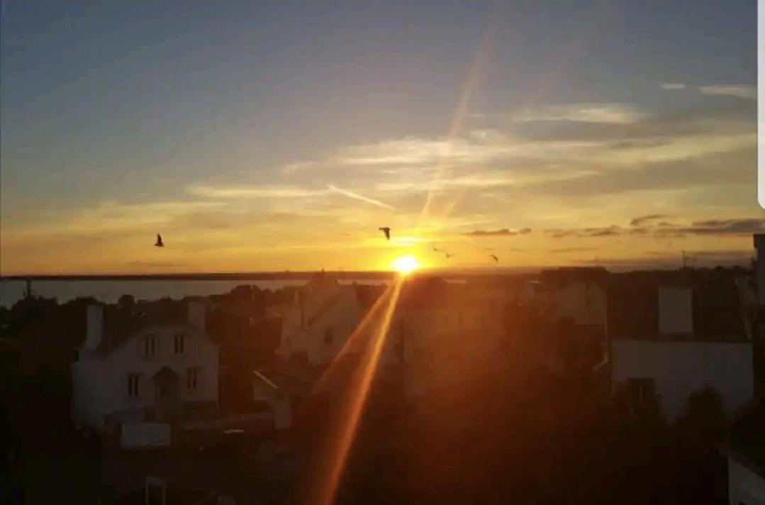 Appartement Le Perchoir, belle vue mer à Concarneau Extérieur photo