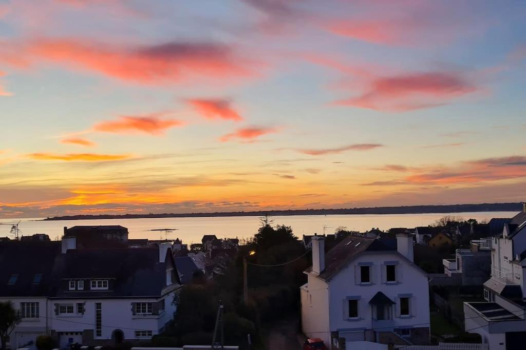 Appartement Le Perchoir, belle vue mer à Concarneau Extérieur photo