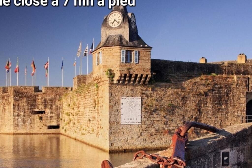 Appartement Le Perchoir, belle vue mer à Concarneau Extérieur photo
