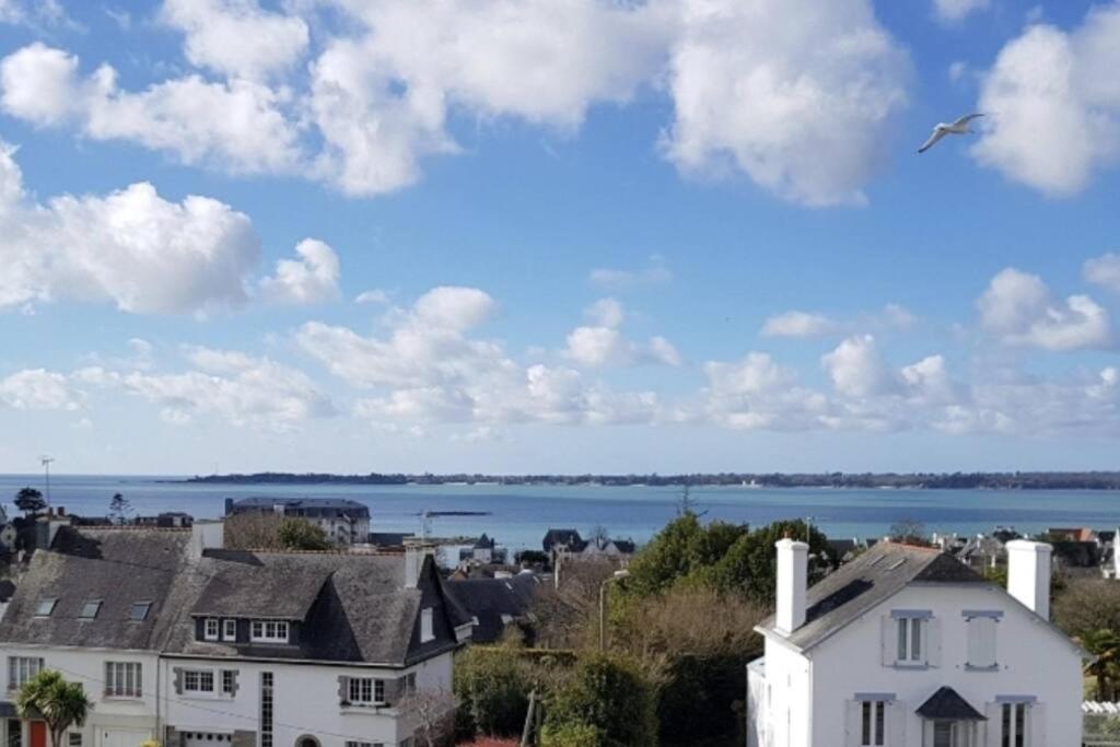 Appartement Le Perchoir, belle vue mer à Concarneau Extérieur photo