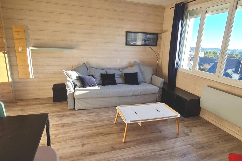 Appartement Le Perchoir, belle vue mer à Concarneau Extérieur photo