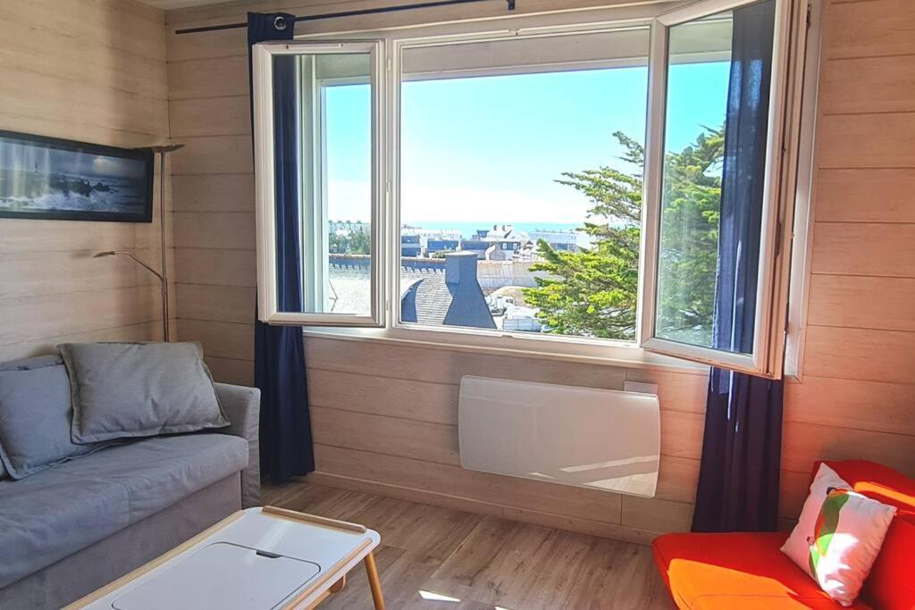 Appartement Le Perchoir, belle vue mer à Concarneau Extérieur photo